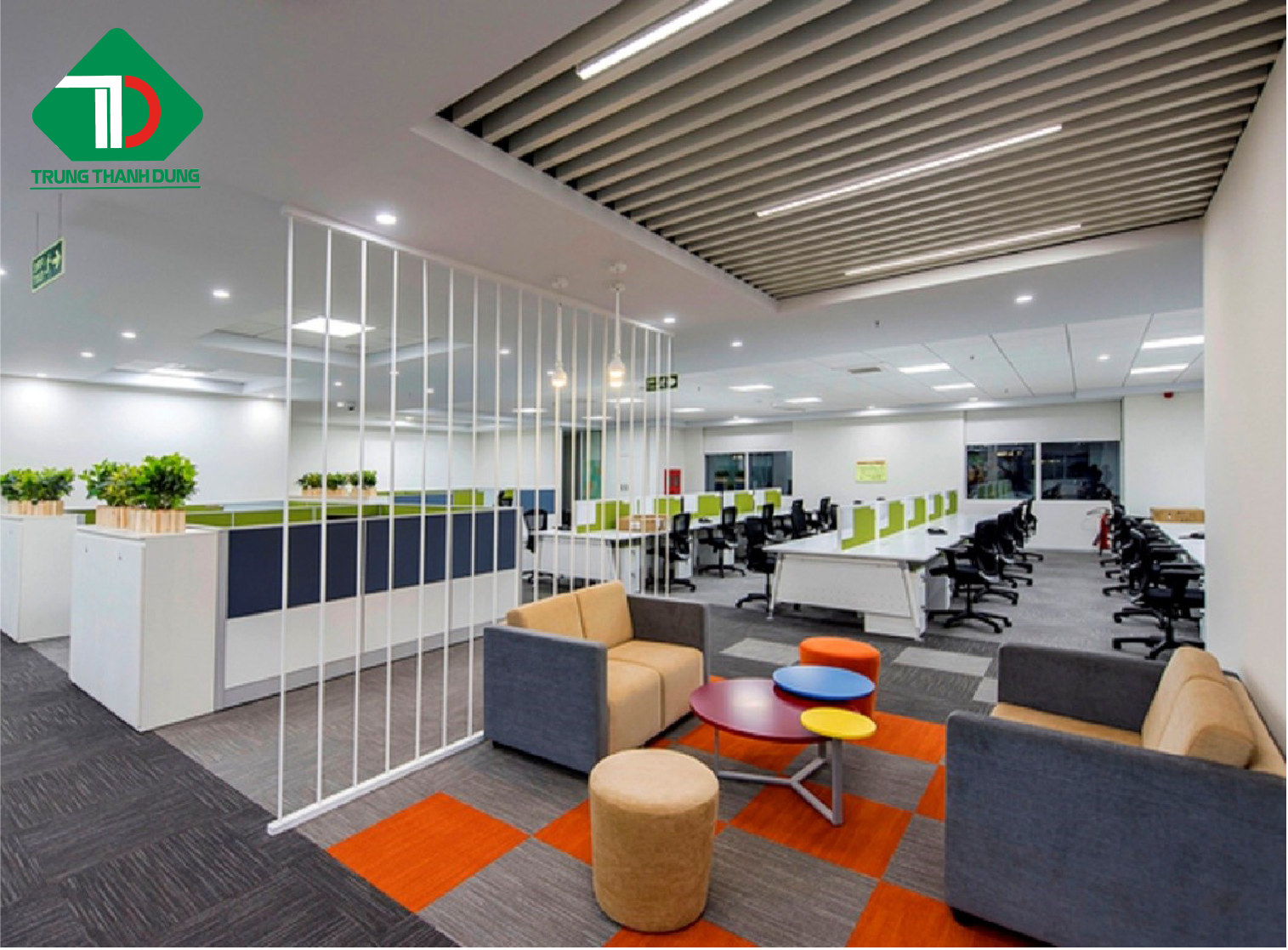 Tổng thể căn phòng nổi bật, hài hòa Tổng thể căn phòng nổi bật, hài hòa