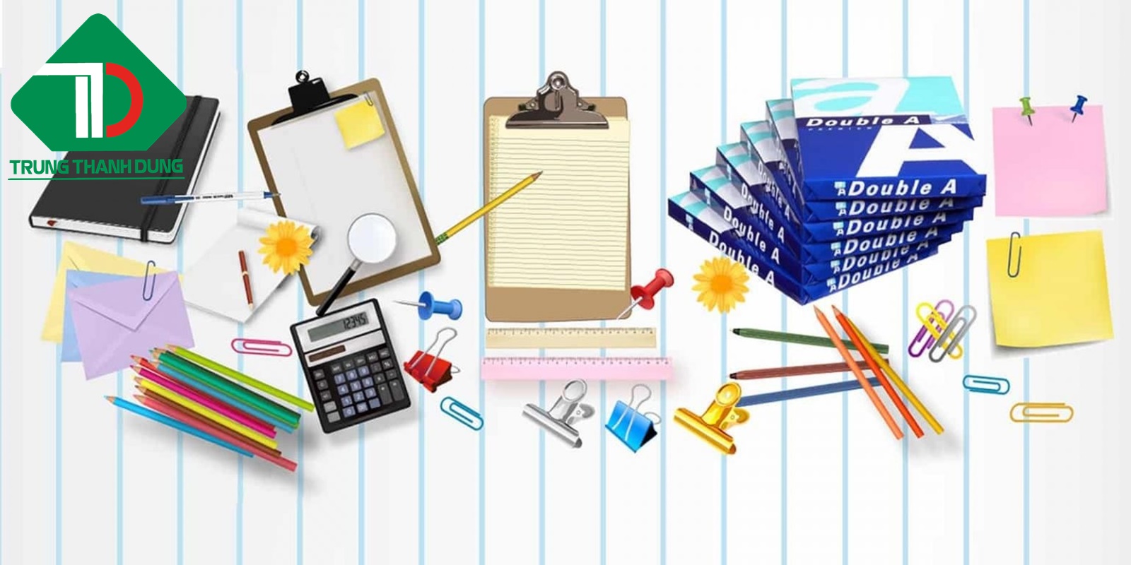 Văn phòng phẩm trọn gói Trung Thanh Dung